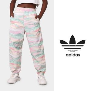 NWT Adidas R.Y.V track pants size XS marbled pastels